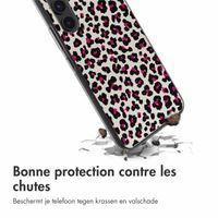 imoshion Coque Design Samsung Galaxy A54 (5G) - Leopard Pink