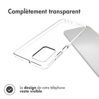 Accezz Coque Clear Motorola Moto G73 - Transparent