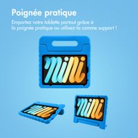 imoshion Coque kidsproof avec poignée Apple iPad Mini 7 (2024) / iPad Mini 6 (2021) - Bleu