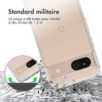 Accezz Coque Xtreme Impact Google Pixel 8a - Transparent