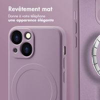 imoshion Coque Couleur avec MagSafe iPhone 13 Mini - Violet