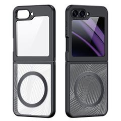Dux Ducis Coque arrière Aimo avec MagSafe Samsung Galaxy Z Flip 7 FE - Transparent