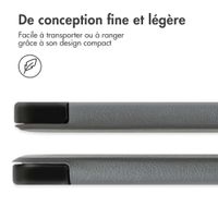 imoshion Coque tablette Trifold Samsung Galaxy Tab S8 Ultra - Gris