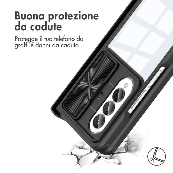 imoshion Coque arrière Camslider Samsung Galaxy Z Fold 4 - Noir