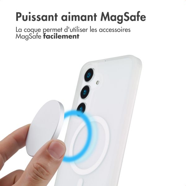 imoshion Coque Color Guard avec MagSafe Samsung Galaxy S25 Plus - Blanc