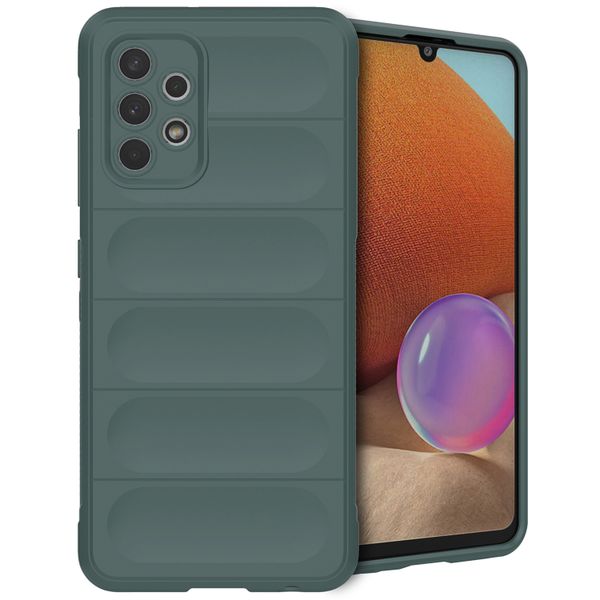 imoshion Coque arrière EasyGrip Samsung Galaxy A32 (4G) - Vert foncé