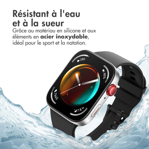 imoshion Bracelet silicone Huawei Watch Fit 4 / 4 Pro - Noir