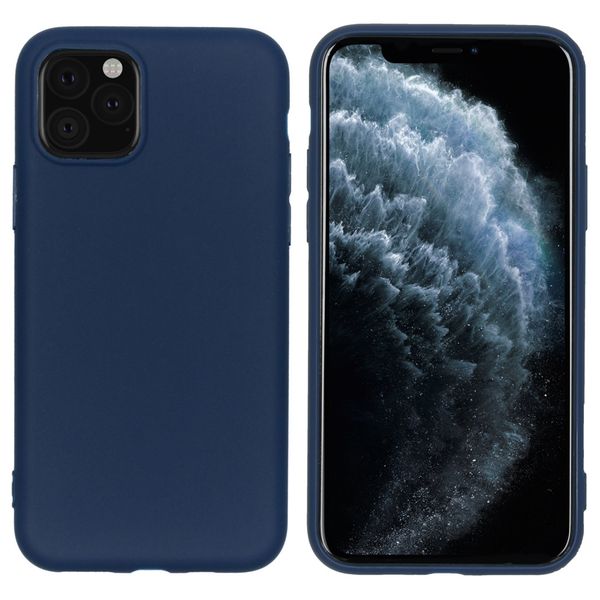 imoshion Coque Couleur iPhone 11 Pro - Bleu foncé