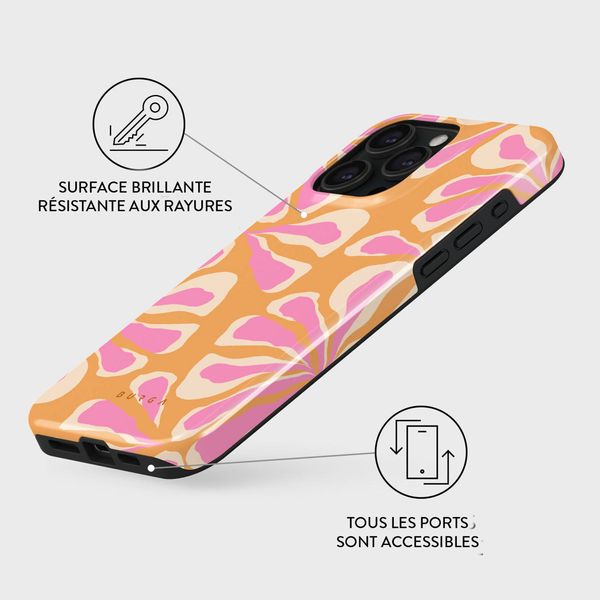 Burga Coque arrière Tough iPhone 15 Pro Max - Aloha