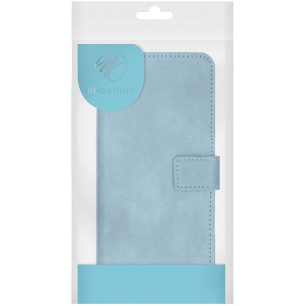 imoshion Étui de télephone portefeuille de luxe Samsung Galaxy A12 - Bleu clair