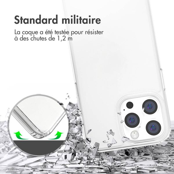 Accezz Coque Xtreme Impact Apple iPhone 14 Pro - Transparent