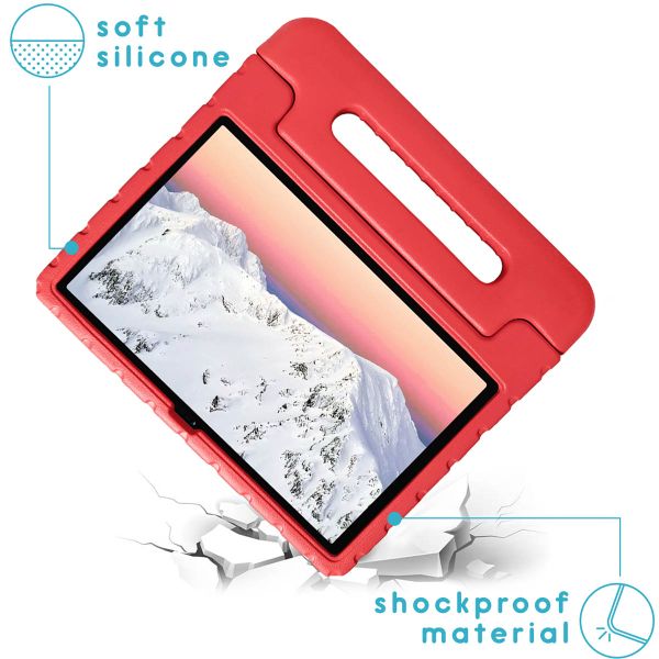 imoshion Coque kidsproof avec poignée Lenovo Tab P11 / P11 Plus - Rouge