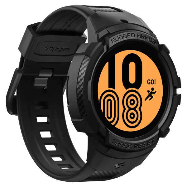 Spigen Rugged Armor™ Pro Case  Samsung Galaxy Watch 4 / 5 - 44 mm - Noir