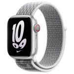 Apple Nike Sport Loop bracelet Apple Watch Series 1-9 / SE - 38/40/41 mm / Series 10 - 42 mm - Summit White / Black