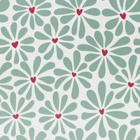 imoshion Coque Design Apple iPhone 13 - Bloom Love Sage Green