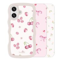 Holdit Pack d'impression Apple iPhone 16 - Pink Breeze