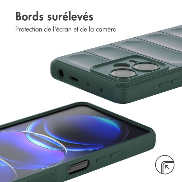 imoshion EasyGrip Backcover Xiaomi Redmi Note 12 Pro Plus - Vert foncé