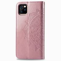 Etui de téléphone portefeuille Mandala Apple iPhone 11