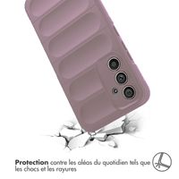 imoshion Coque arrière EasyGrip Samsung Galaxy A54 (5G) - Violet