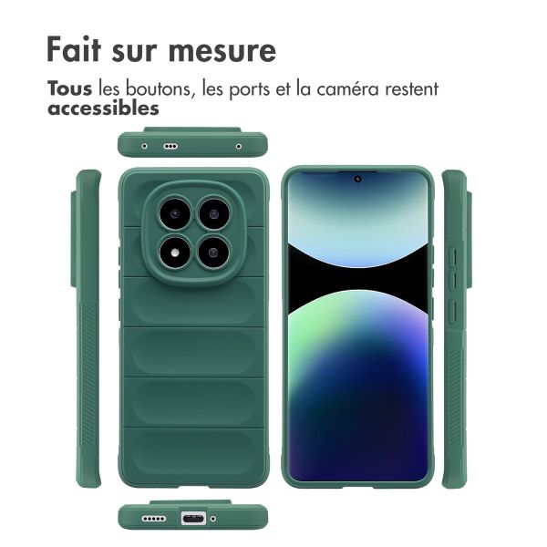 imoshion EasyGrip Backcover Xiaomi Redmi Note 14 Pro Plus (5G) - Vert foncé