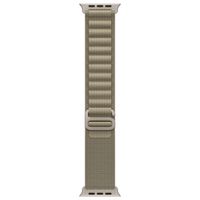 Apple Alpine Loop Band Apple Watch Series 1-10 / SE / Ultra (2) - 42/44/45/46/49 mm - Taille S - Olive