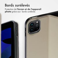 Accezz Coque tablette Classic Apple iPad Pro 11 (2018/2020/2021/2022) / Air 5 (2022) / Air 4 (2020) - Greige