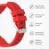 imoshion Bracelet en silicone souple - Connexion universelle 20 mm - Rouge