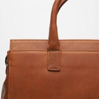 The Chesterfield Brand Sac ordinateur 14 pouces Rivera - Cuir véritable - Cognac