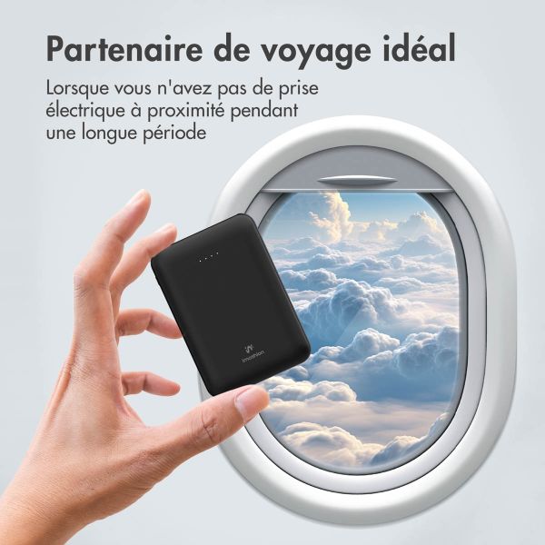 imoshion Batterie externe compacte 10.000 mAh - Noir