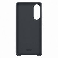 Samsung Original Coque KindSuit en Cuir Végan Samsung Galaxy S25 Edge - Noir