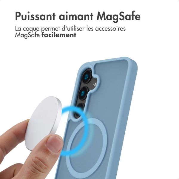 imoshion Coque Color Guard avec MagSafe Samsung Galaxy S24 - Bleu clair