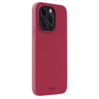 Holdit Coque Silicone Apple iPhone 15 Pro - Red Velvet