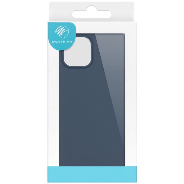 imoshion Coque Couleur iPhone 12 Pro Max - Bleu foncé