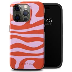 Selencia Coque arrière Vivid Apple iPhone 15 Pro - Dream Swirl Pink