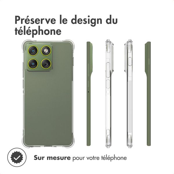 imoshion Shockproof Case Motorola Edge 70 - Transparent