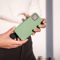 imoshion Coque de couleur avec cordon amovible Samsung Galaxy S21 - Vert