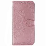 Etui de téléphone portefeuille Mandala Samsung Galaxy A51