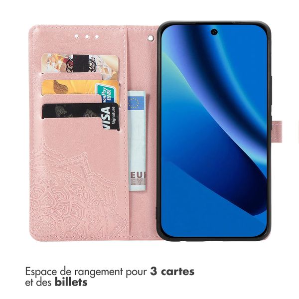 imoshion Etui de télephone Mandala Google Pixel 10a - Rose Doré