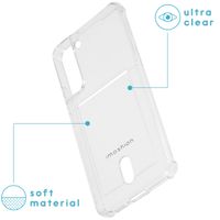 imoshion ﻿Coque silicone avec support de passe Samsung Galaxy S22 Plus - Transparent