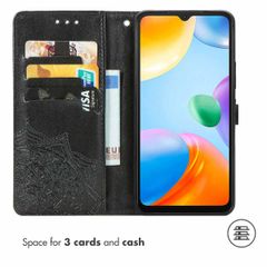 imoshion Etui de télephone Mandala Xiaomi Redmi 10C - Noir