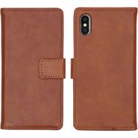 imoshion Étui de télephone portefeuille de luxe Apple iPhone X / Xs - Marron