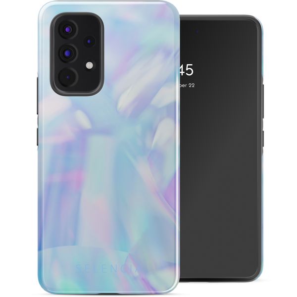 Selencia Coque arrière Vivid Samsung Galaxy A53 - Holographic Blue Dream