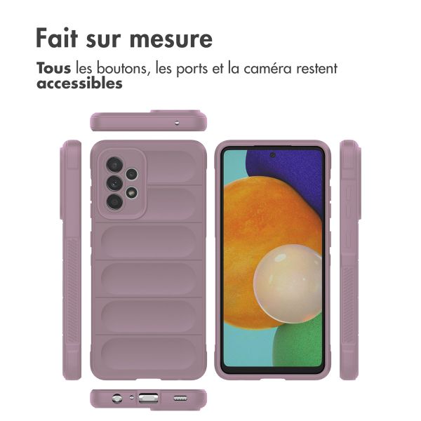 imoshion EasyGrip Backcover Samsung Galaxy A52(s) (5G/4G) - Violet