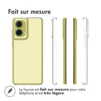 Accezz Coque Clear Motorola Moto G85 - Transparent