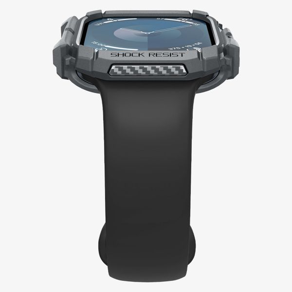 Spigen Coque Rugged Armor™ Apple Watch Series 10 / 11 - 46 mm - Gris Foncé