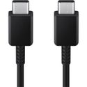 Samsung Original câble USB-C vers USB-C emballage d'usine - 1 mètre - 25 Watt - Noir