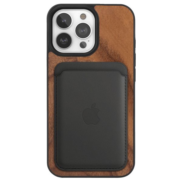 Woodcessories Coque Bumper MagSafe iPhone 15 Pro Max - Walnut