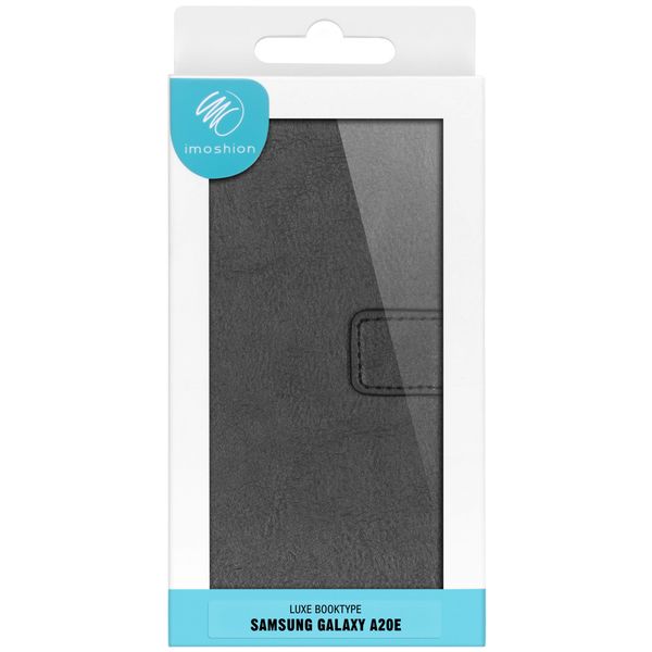 imoshion Étui de télephone portefeuille Samsung Galaxy A20e - Noir