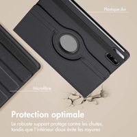 imoshion Coque tablette rotatif à 360° Xiaomi Pad 7 / 7 Pro - Noir