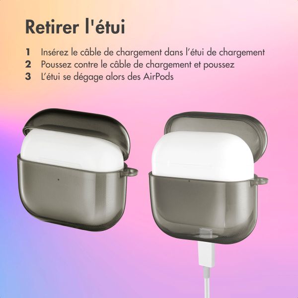 imoshion Coque Néon Apple AirPods 3 - Noir